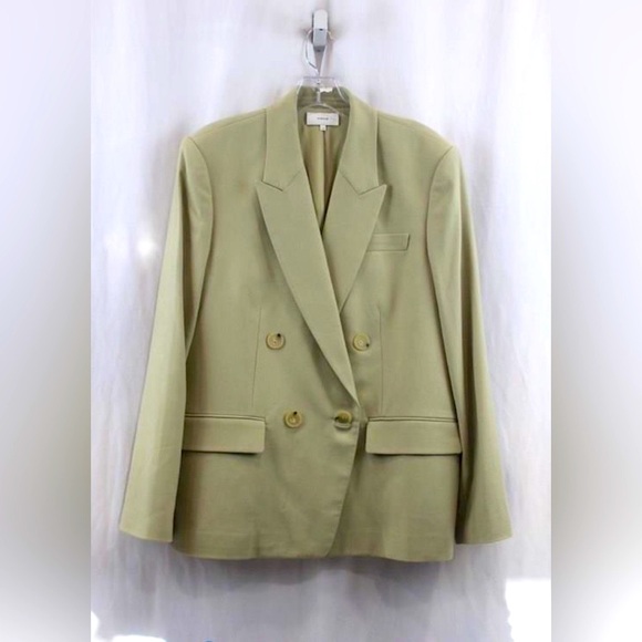 Vince Women’s Beige Pea Blazer Size 14 NWT ($565) - Picture 2 of 5